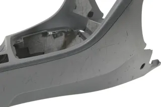 Audi A4 8E B6 B7 Mitteltunnel hinten Verkleidung um Handbremse Konsole schwarz C - Bild 6