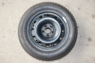 2x Polo 6R 9N Ibiza Felgen185/65R15 88T Winterreifen M+S 6jx15 ET38 Reifen 7-8mm - Bild 4