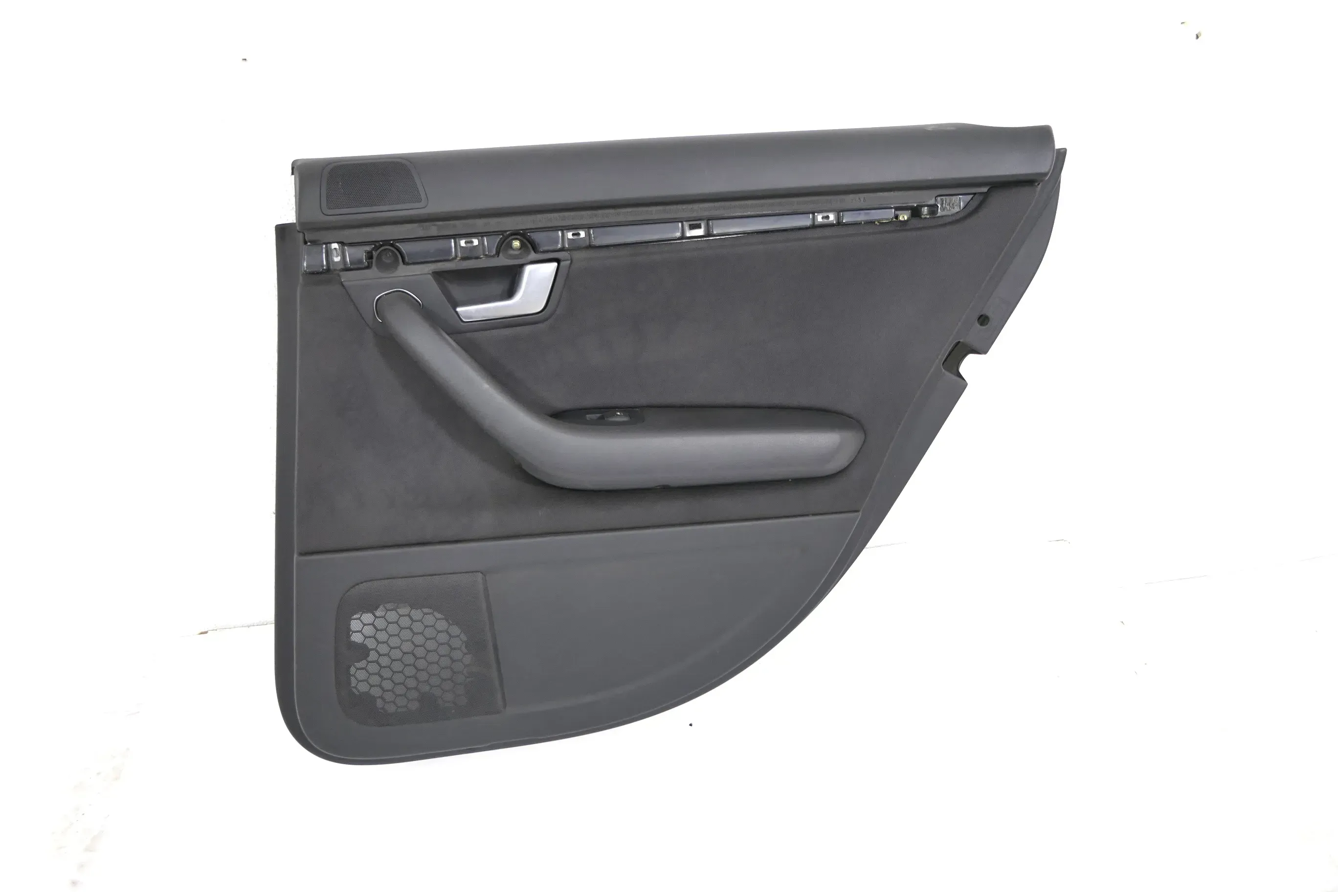 1x Audi A4 8E B6 Türverkleidung Verkleidung Tür hinten rechts Alcantara schwarz - Bild 1