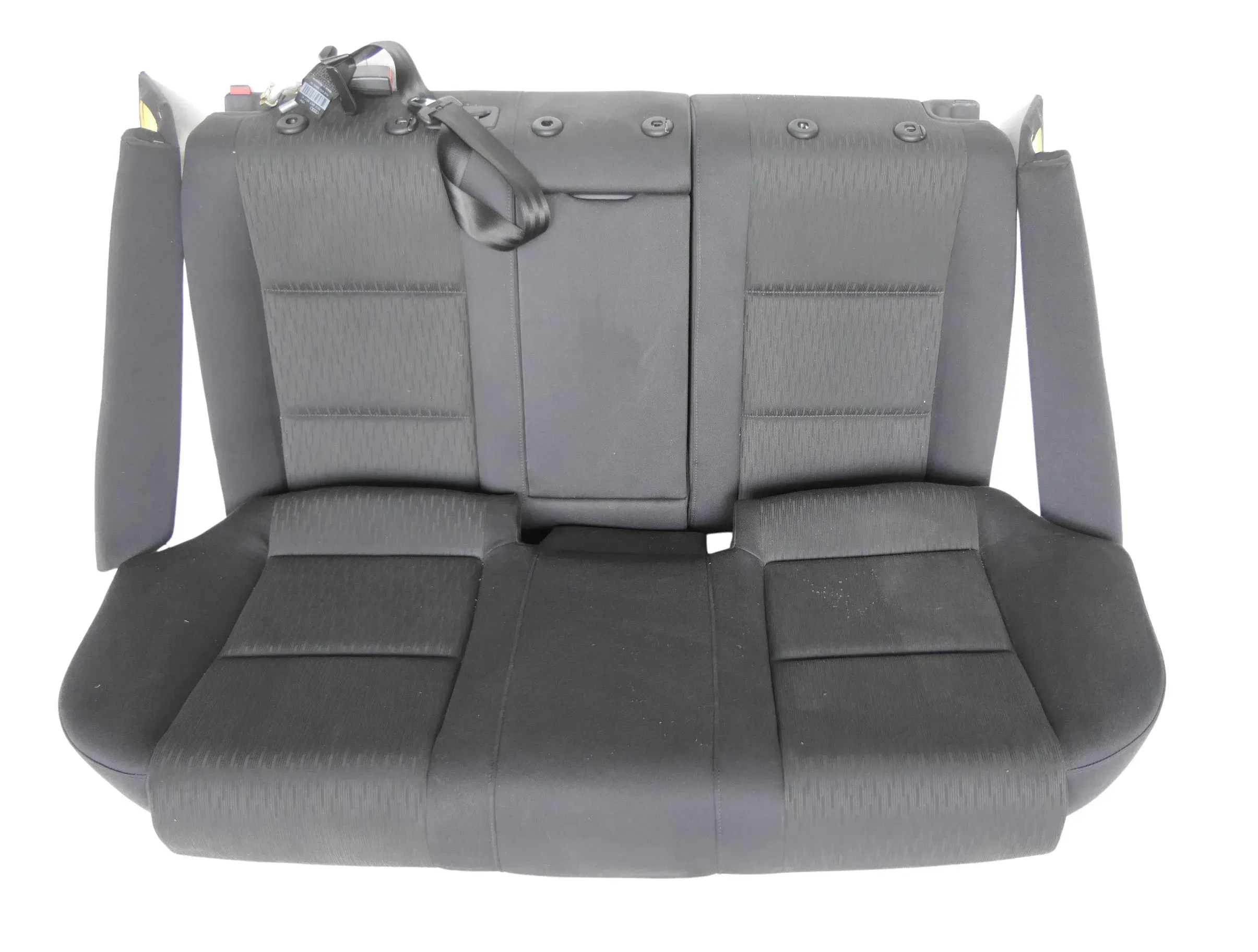 Audi A4 B6 B7 8E Limousine Sitz Rückbank Rücksitzbank hinten schwarz soul - Bild 1