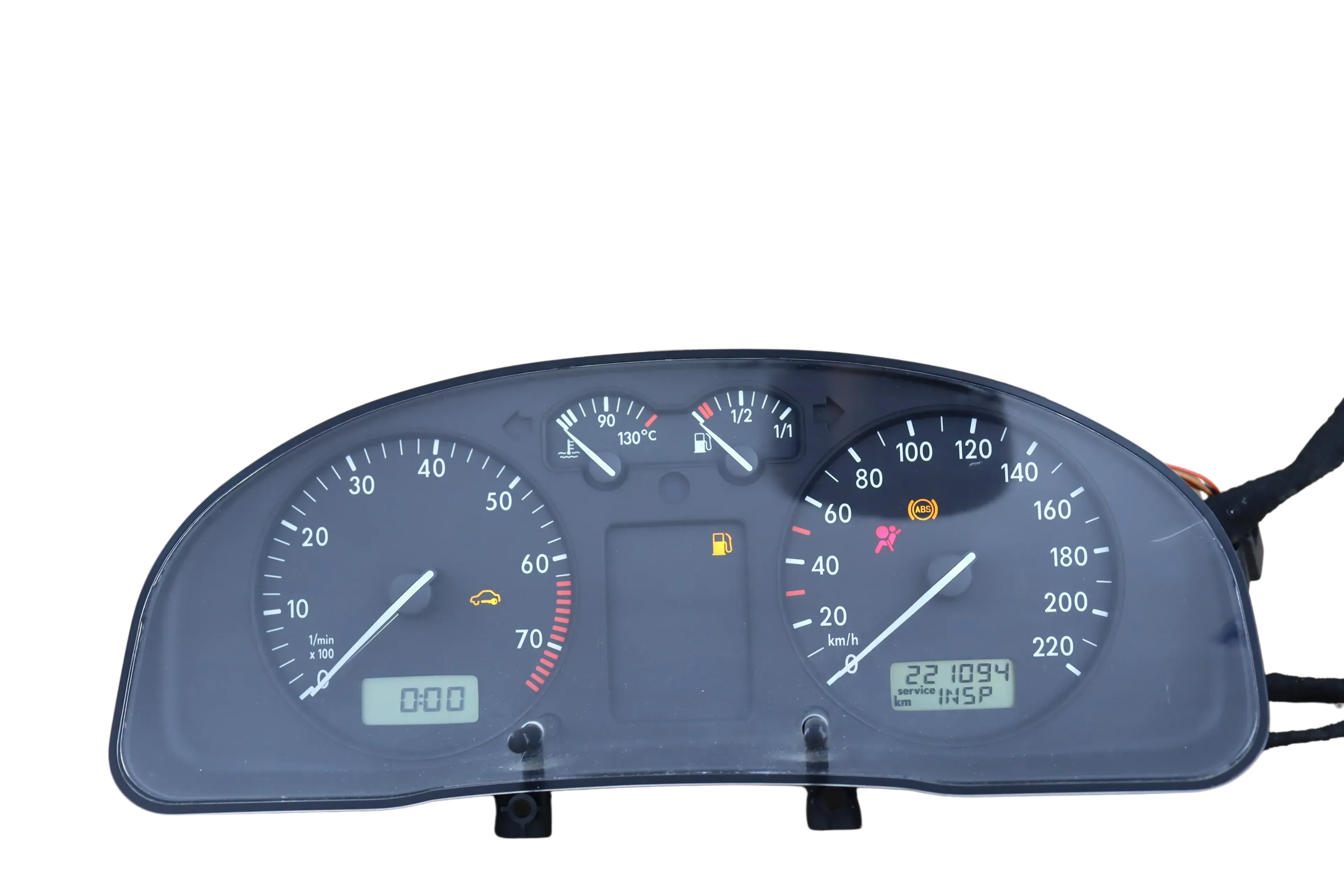 VW Passat 3B Tacho Tachometer Kombiinstrument 221.000km 09051969901 1,6 74kw AHL - Bild 1