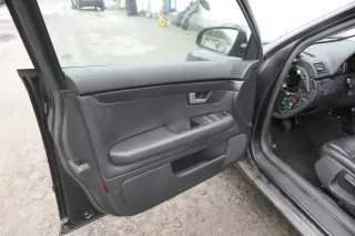 4x Audi A4 8E B6 Türverkleidung Verkleidung Tür schwarz Leder - Bild 3
