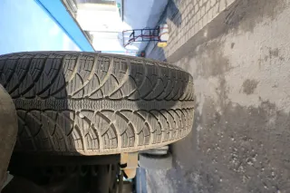 2x Polo 6R 9N Ibiza Felgen 185/60 R14 82T Winterreifen M+S 6jx15 ET38 Reifen 7mm - Bild 2