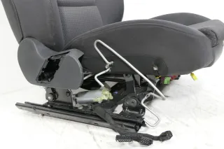 Aud A6 4F C6 Avant Kombi Sitz Beifahrersitz vorne rechts soul schwarz elektrisch - Bild 6