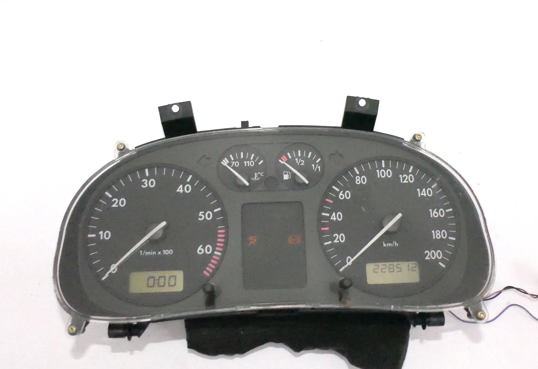 VW Polo 6N Tacho Tachometer Kombiinstrument 228.500km 6N0919860T 6N0919860R - Bild 1