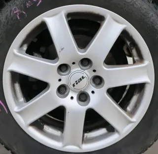 1x Felge Alufelge Alu VW Golf 5 Touran 7jx16 H2 ET49  RIAL KBA 45567   3 - Bild 1