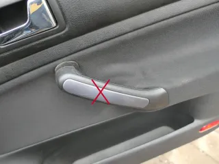 1x Golf 4 Bora Türverkleidung Verkleidung Tür vorne rechts 4/5-Türer schwarz - Bild 3