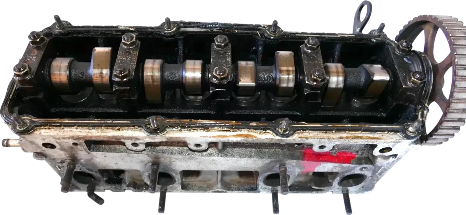 VW Passat 3B A4 Zylinderkopf 1,6 74kw 101PS von Motor ADP Kopf Nockenwelle - Bild 1