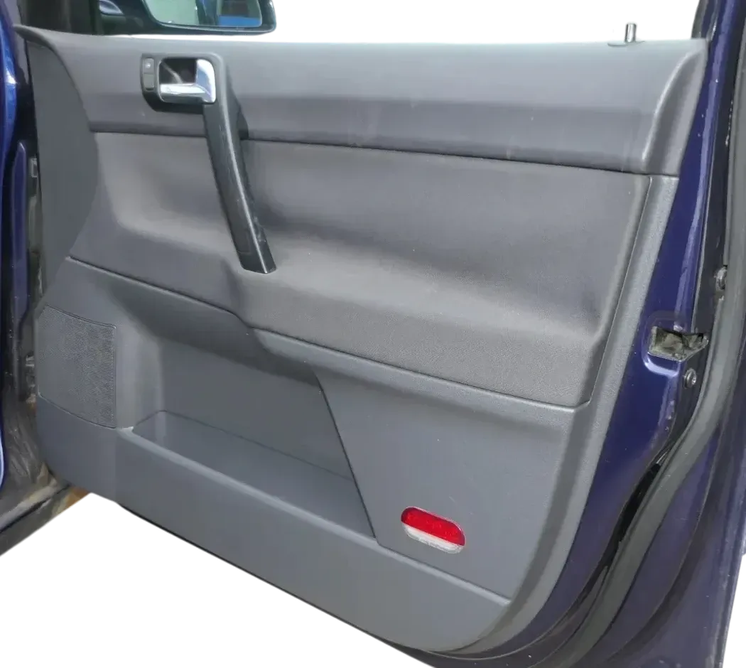 1x VW Polo 9N 9N3 Türverkleidung Verkleidung Tür vorne rechts 4/5-Türer dunkel - Bild 1