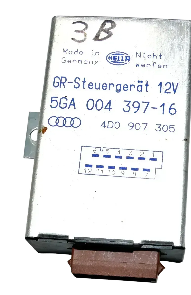 VW Sharan 7M GR-Steuergerät GRA 4D0907305 5GA 004 397-16 Tempomat Passat A4 A6 - Bild 1