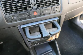 Golf 4 Bora Mittelkonsole Verkleidung um Radio 1j1858069G Dekor grau Türgriff - Bild 4