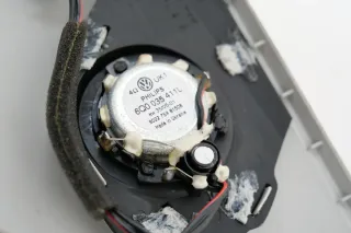 VW Polo 9N A-Säulen Verkleidung vorne grau Abdeckung Hochtöner - Bild 6