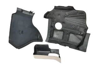 Audi A4 B5 Motorabdeckung Abdeckung Motor Blende Set 1,8 5V lackiert - Bild 6