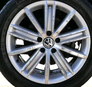 1x VW Passat 3C B7 Alufelge Felge 5N0601025D 7Jx18H2 ET 43 New York 1 - Bild 1