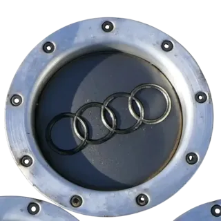 1x Audi TT 8N A4 8E Alufelge Deckel Abdeckung Radkappe 8D0601165K Kappe - Bild 1