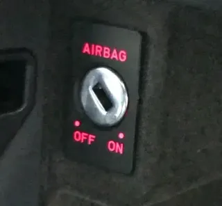 Audi A4 8D A6 4B Airbag Airbagschalter Beifahrerairbag 8E0919237 Deaktivierung - Bild 1