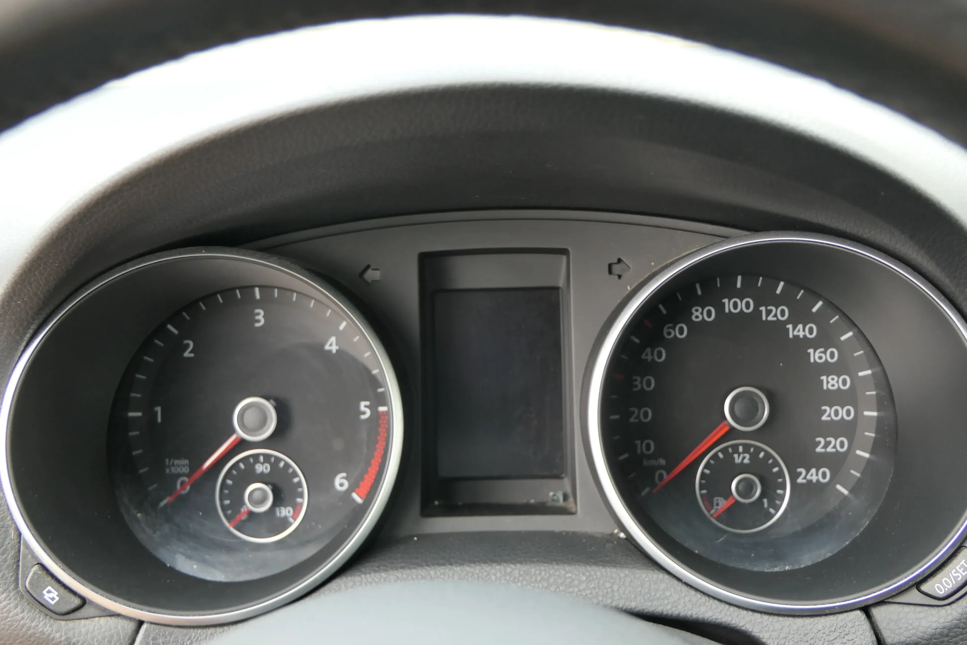 VW Golf 6 5K Tachometer Kombiinstrument 5K0920860J  230.000km TDI Diesel - Bild 1