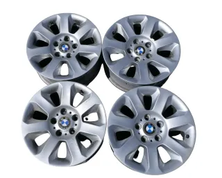 4x BMW E60 61 Alufelgen Enzo 7jx15H2 ET IS20 Felgen 6758774-7 BM12  LK120 - Bild 1