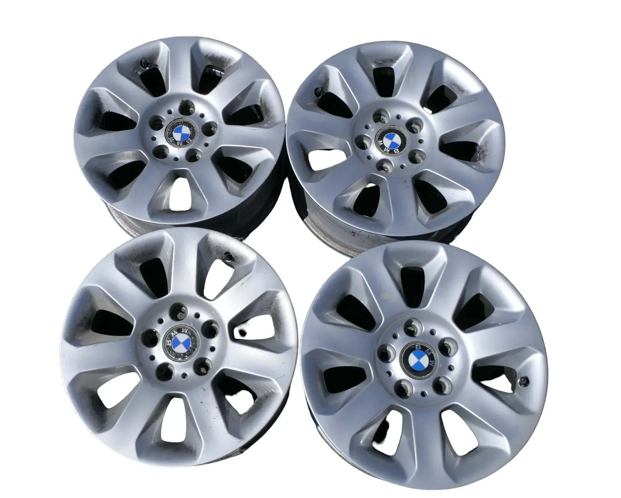 4x BMW E60 61 Alufelgen Enzo 7jx15H2 ET IS20 Felgen 6758774-7 BM12  LK120 - Bild 1