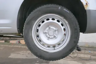 4x Felgen Caddy 2K 195/65 R15 Winterreifen Felge 6jx15H2 ET47 Reifen 6-7mm - Bild 6