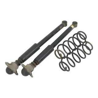 2x Golf 4 Beetle Feder hinten rechts +links 1J0511115AG + Stoßdämpfer - Bild 3