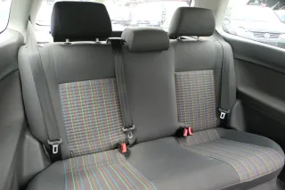 VW Polo 9N 9N3 Sitz Rückbank Sitzfläche Sitze 3 Punkt Gurt hinten mit Kopfstütze - Bild 1
