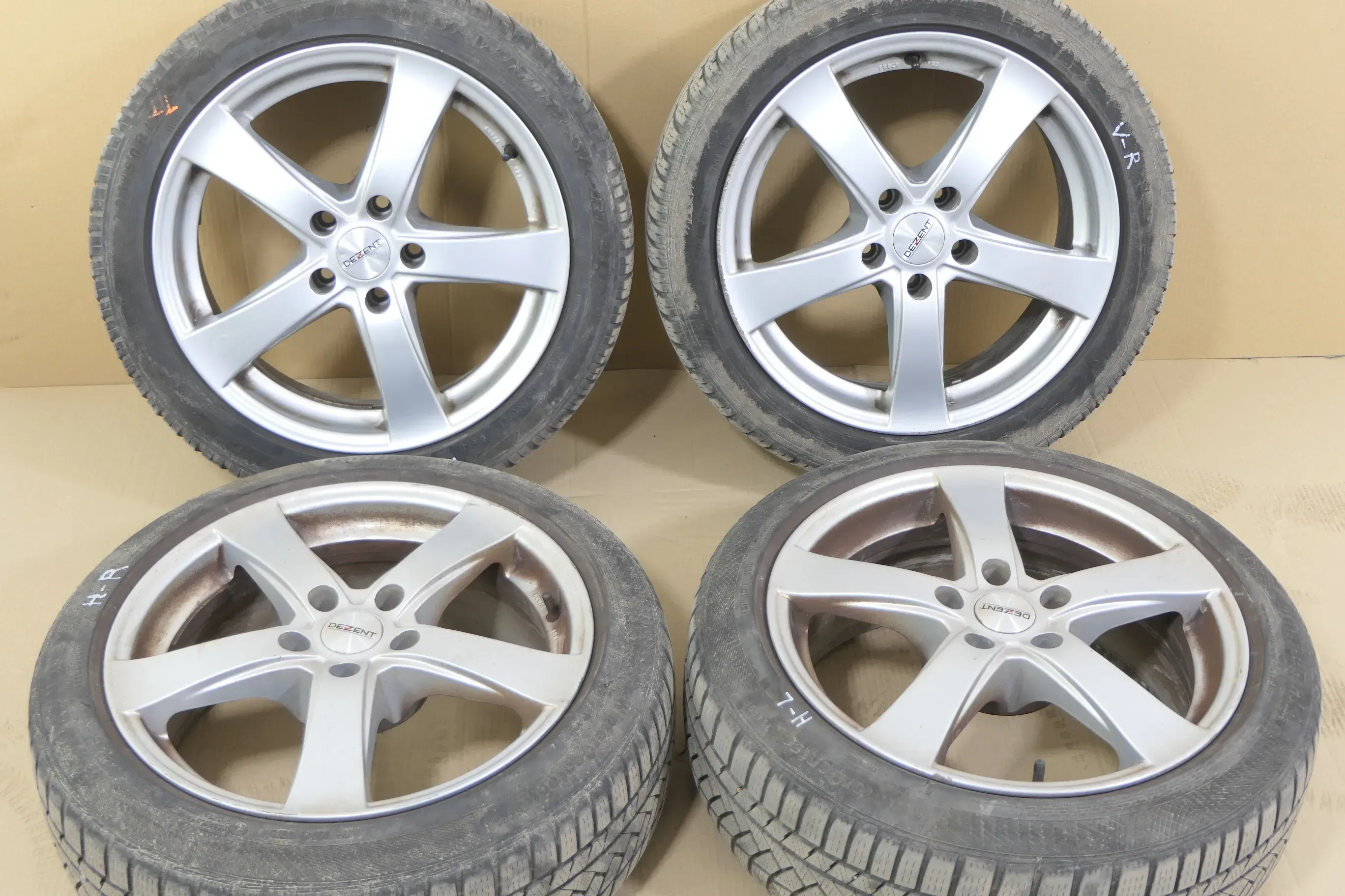 Passat 3C Golf Reifen Winterreifen 205/55 R17 93H XL Alufelgen KBA 47688 # 1-4mm - Bild 1