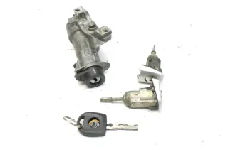 VW Golf 4 Bora Zündschloß + 2x Türschloß mit 1x Schlüssel Tür Schloß - Bild 1