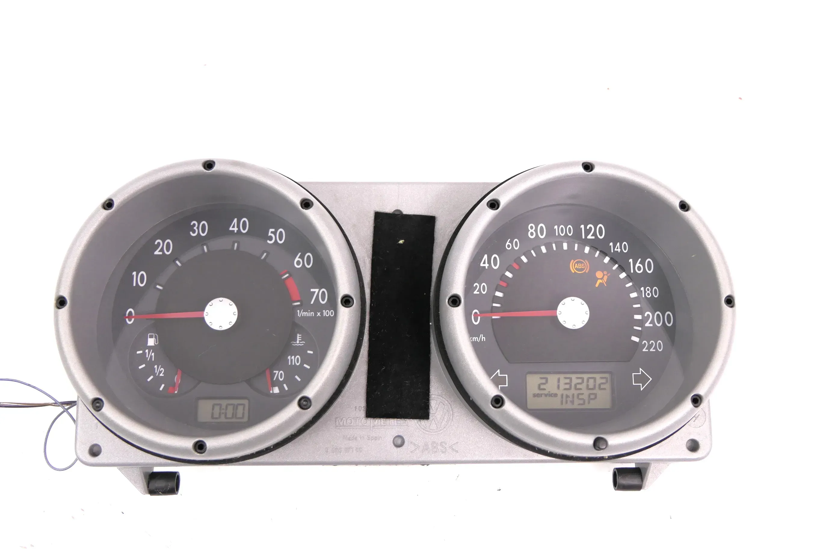 VW Lupo Tacho Tachometer Kombiinstrument 213.202km 6X0920801 1,4 16V 1,0 50PS 75 - Bild 1