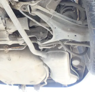 1x Audi A6 4B Quattro Allrad Auspuff Endschalldämpfer links hinten 2,5 TDI - Bild 2