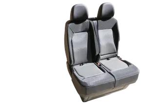 VW Crafter 7C MAN Post Sitz vorne rechts original Beifahrersitz Doppelsitz  SHZ - Bild 1