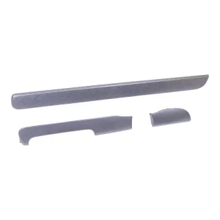VW Golf 6 5K Leiste Abdeckung Dekor grau netzoptik Leisten Blende UA3 tweed - Bild 1