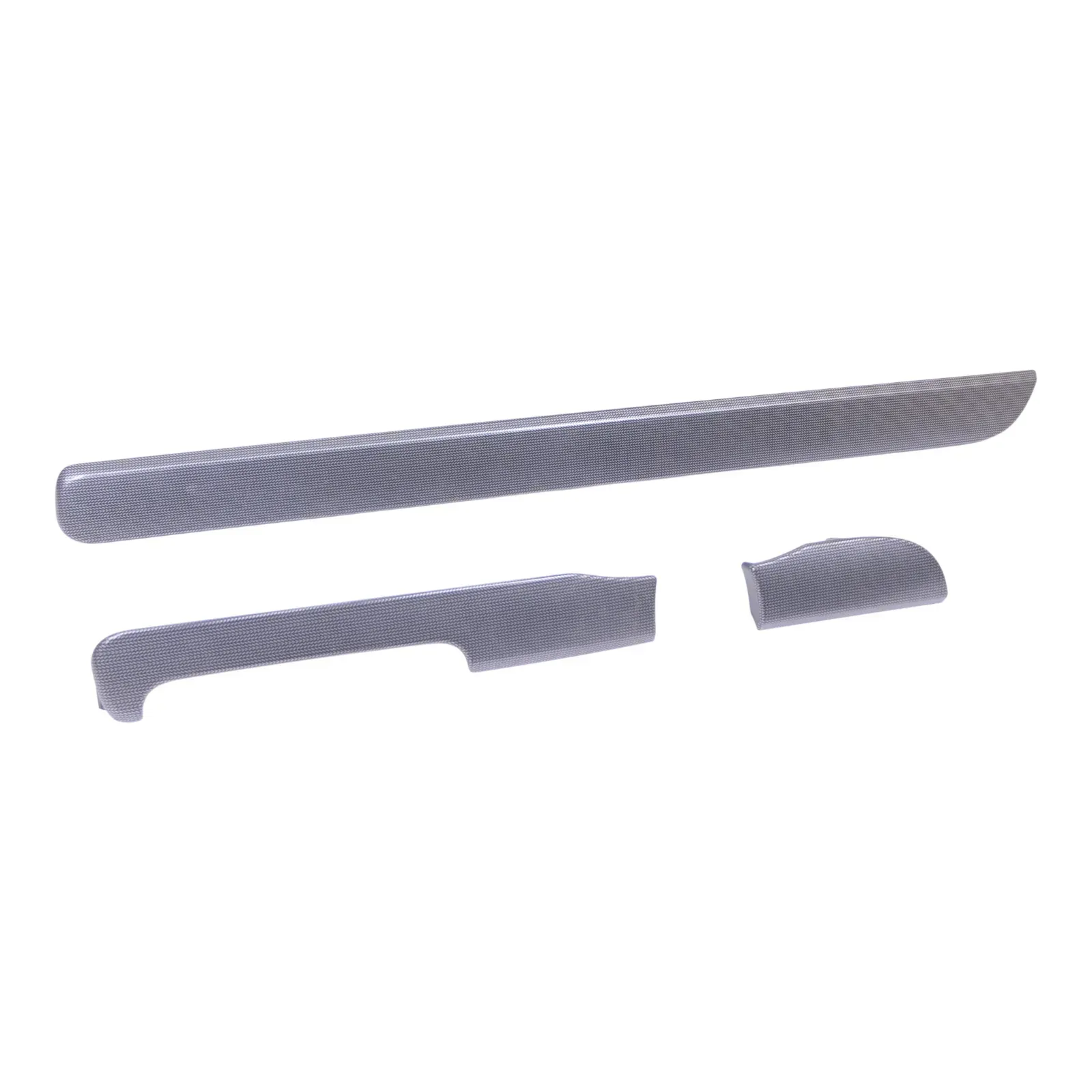 VW Golf 6 5K Leiste Abdeckung Dekor grau netzoptik Leisten Blende UA3 tweed - Bild 1