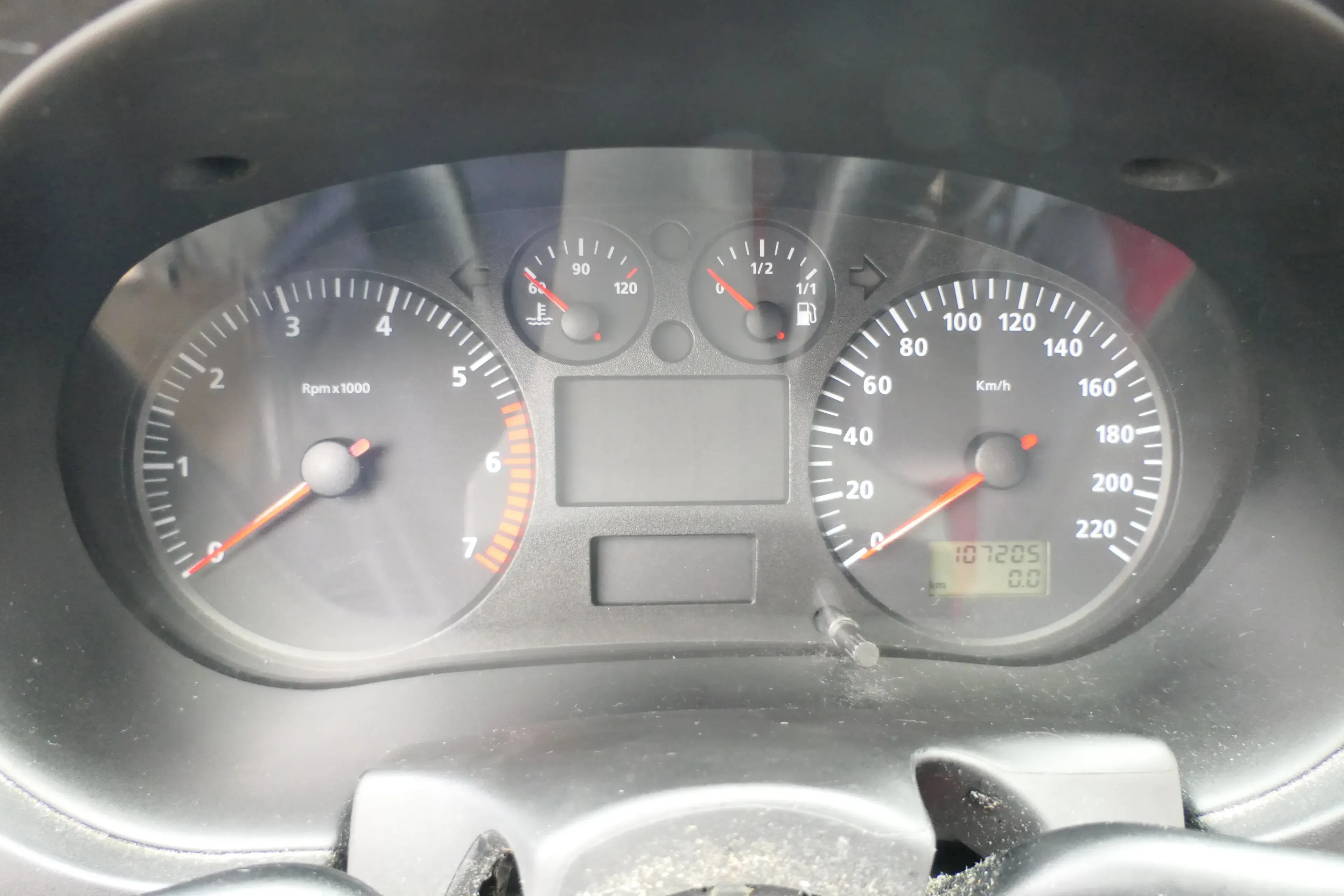 Seat Ibiza 6K3 Tachometer Tacho Kombiinstrument 6K0920850 107.000kim AUC AUD AN - Bild 1