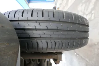 4x VW Polo 9N Felgen Reifen 165/70 R14 81T Sommerreifen 5jx14H2 ET35 ca. 5-7mm - Bild 4