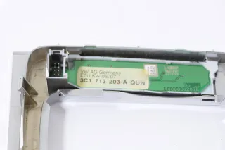 VW Passat 3C Schaltknauf Automatik Abdeckung Schaltabdeckung chrom - Bild 5