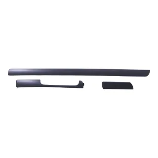 VW Golf 5 1K Verkleidung Abdeckung Dekor links + rechts -anthrazit-metallic grau - Bild 7