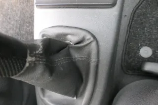 VW Lupo Polo 6N2 Schaltknauf Schaltsack Schaltung Schaltknüppel schwarz Leder - Bild 2