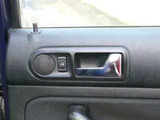 1x VW Golf 4 1J Limousine Türverkleidung Verkleidung Tür hinten rechts schwarz - Bild 3