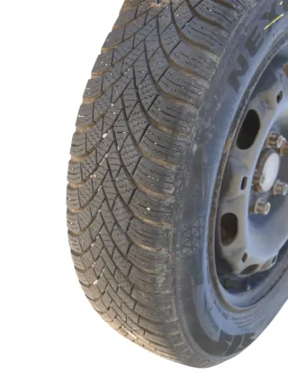 2x Skoda Fabia Felgen Reifen 165/70 R14 81T Winterreifen M&S 5jx14H2 ET35  5-7mm - Bild 4