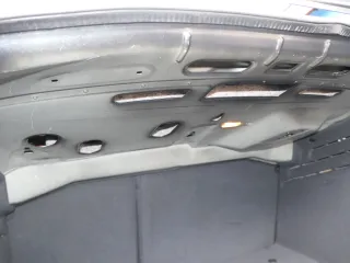 A6 4F C6 Sitz Rückbank Rücksitzbank hinten 3-Punkt-Gurt schwarz Leder Perlna kla - Bild 5