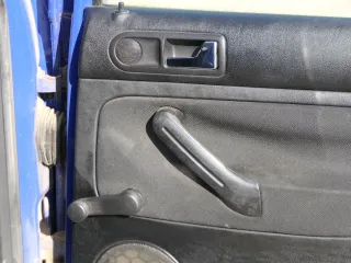 1x VW Golf 4 1J Kombi Türverkleidung Verkleidung Tür hinten rechts schwarz - Bild 2