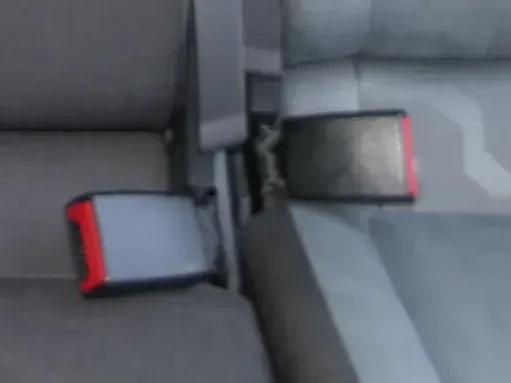 1xSkoda Roomster 5J Gurtschloß Schloß Gurt hinten links - Bild 1