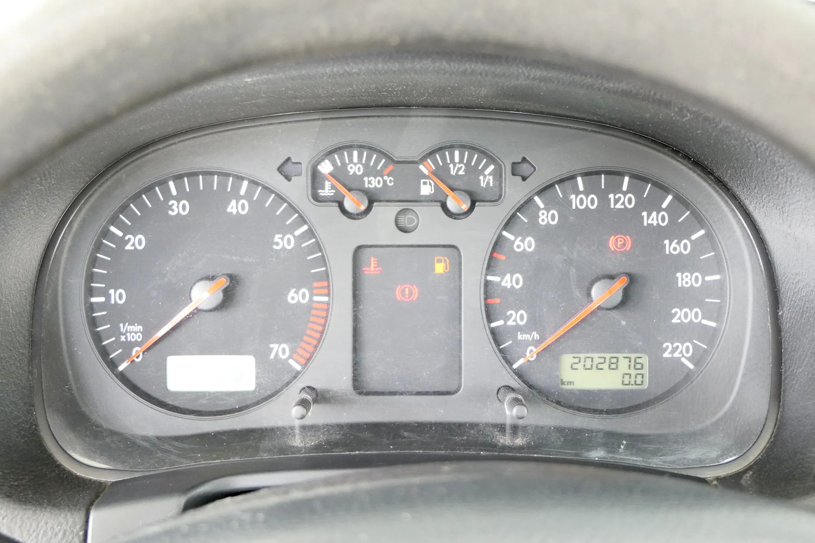 VW Golf 4 Tacho Tachometer Kombiinstrument 202.000km 1J0919861 1,4 16V 75PS 55kw - Bild 1