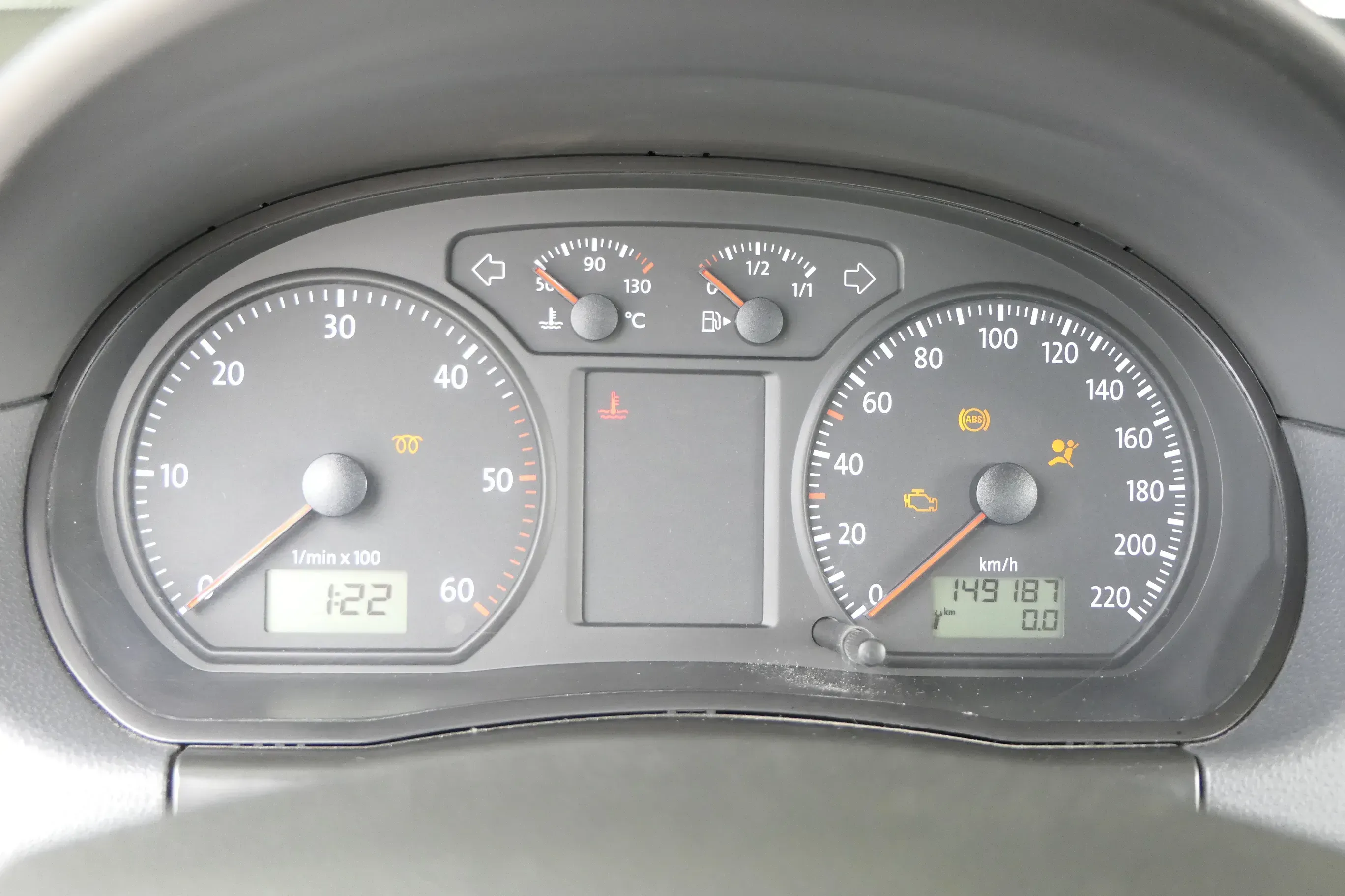 VW Polo 9N 3Tacho Tachometer Kombiinstrument 149.000km 6Q0920804J 1,4TDI BNV BNM - Bild 1