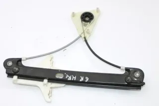 VW Polo 6R ektrischer Fensterheber Motor hinten rechts 4/5-Türer Gestänge - Bild 1