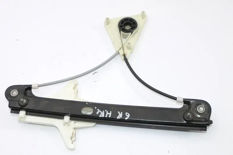 VW Polo 6R ektrischer Fensterheber Motor hinten rechts 4/5-Türer Gestänge - Bild 1