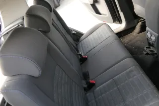 VW Golf 5M Plus Sitz Sitze Rückbank Rücksitzbank Lehne hinten Tour blaue Nähte - Bild 1