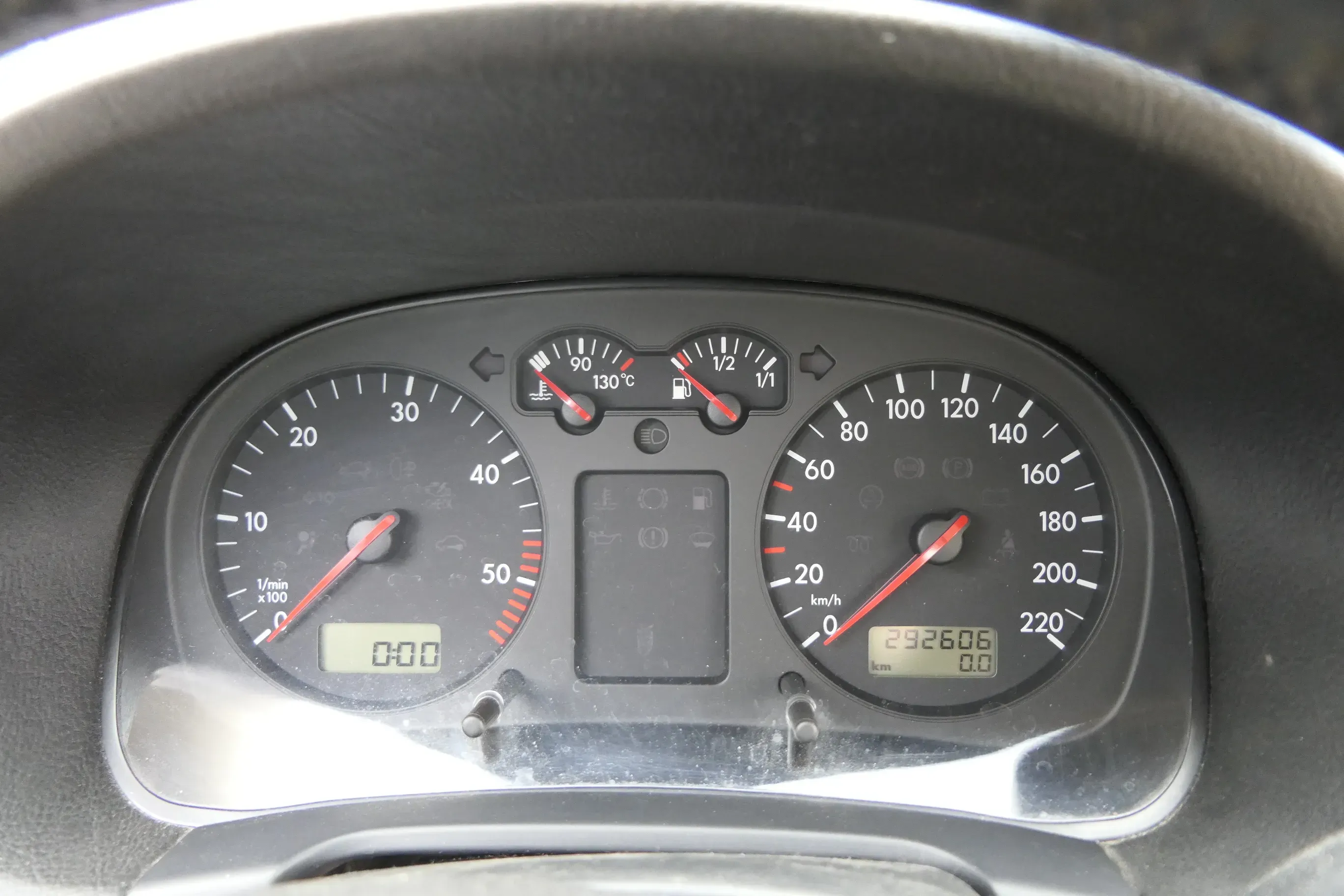 VW Golf 4 Tacho Tachometer Kombiinstrument 292.000km 1J0919881D 1,9 TDI 66kw 81 - Bild 1