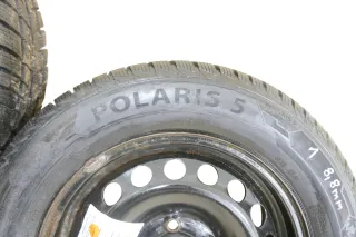 4x VW Golf 6 Plus 5M 195/65 R15 91T Winterreifen M+S Felgen Reifen M&S ca.8mm - Bild 3